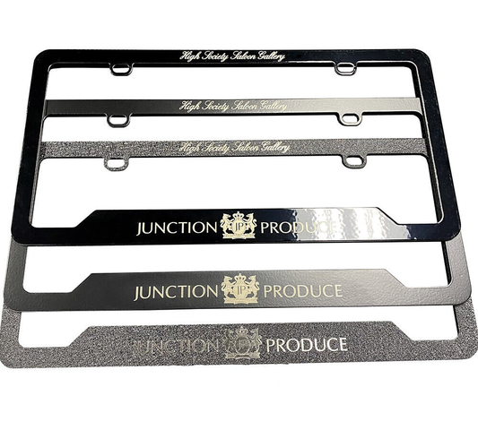 Junction Produce VIP TYPE A License Plate Frame US-Model