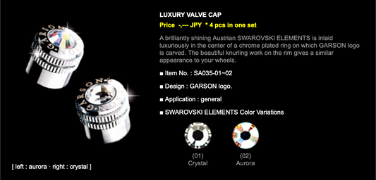 Garson D.A.D.  Luxury Valve Caps